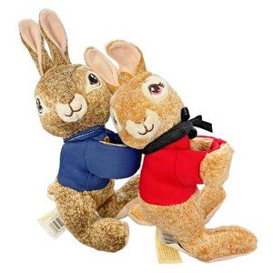 Peter Rabbit & Flopsy Plush Slap Bracelet Magnetic Dan Dee Bunny‎ Stuffed Toy